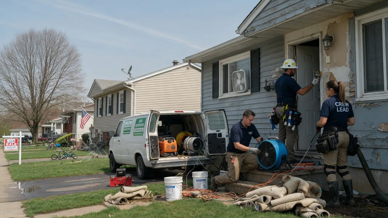 Flood Cleanup in Walbridge, OH near me